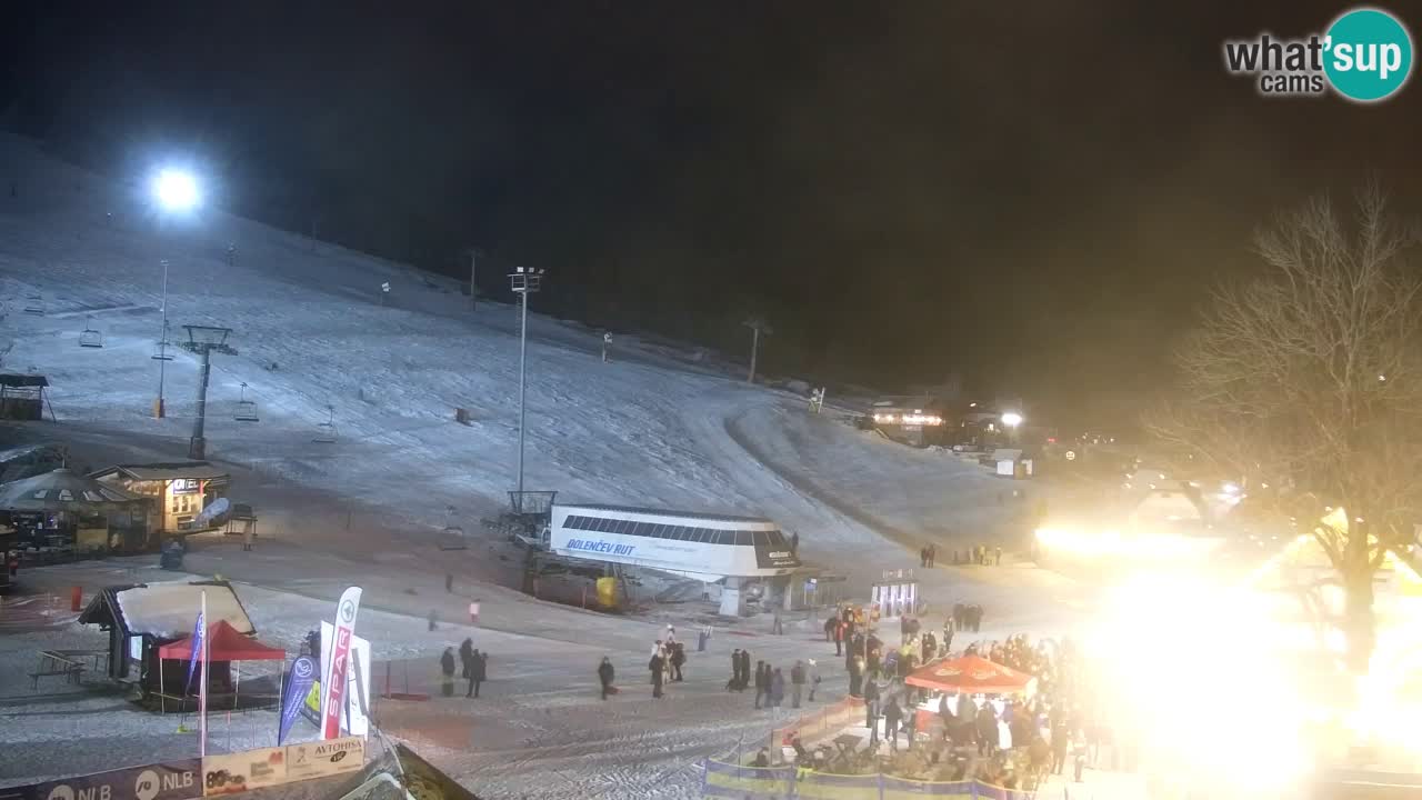 Webcam Kranjska Gora SKI – panoramica Piste centrali