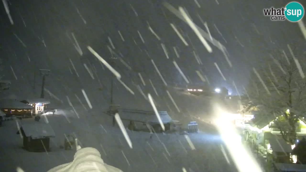 Webcam Kranjska Gora SKI resort | Bech, Kekec, Mojca ski