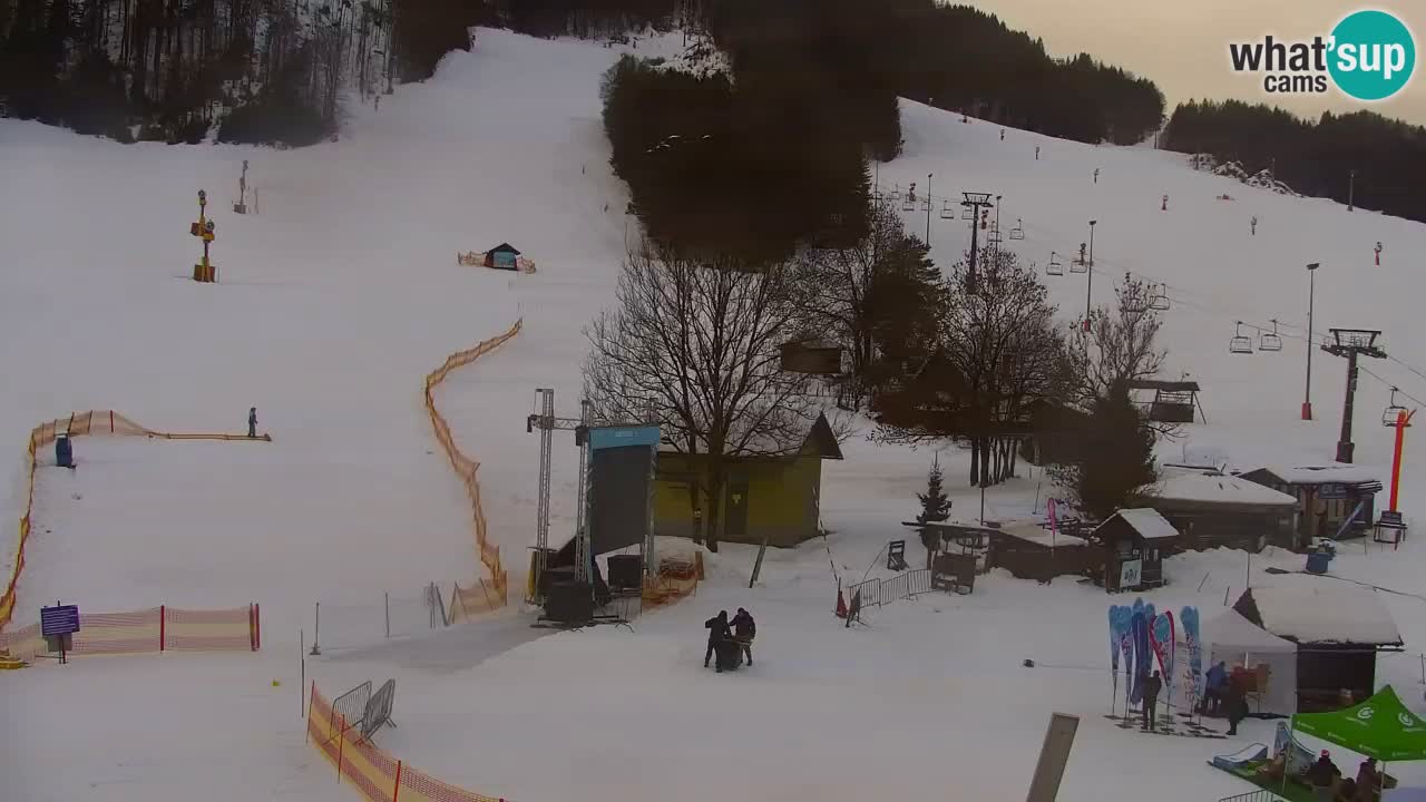 Webcam Kranjska Gora SKI resort | Bech, Kekec, Mojca ski