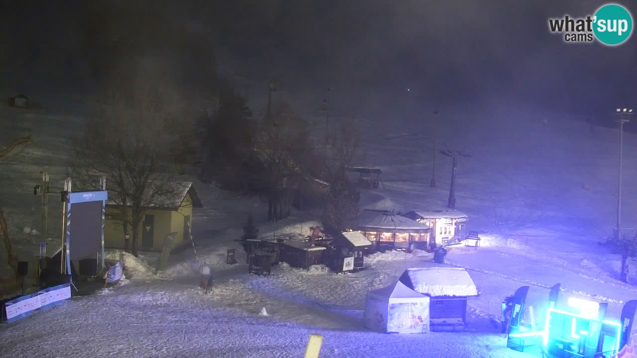 Webcam Kranjska Gora SKI resort | Bech, Kekec, Mojca ski