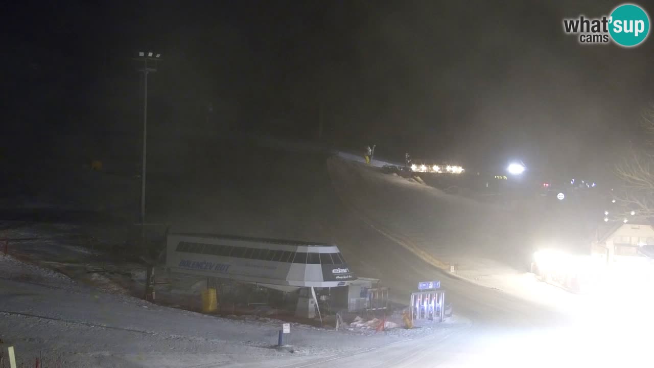 Webcam Kranjska Gora SKI resort | Bech, Kekec, Mojca ski