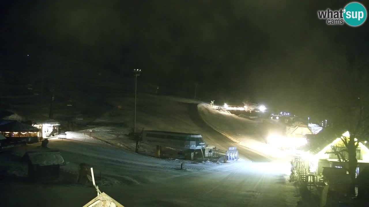 Webcam Kranjska Gora SKI resort | Bech, Kekec, Mojca ski