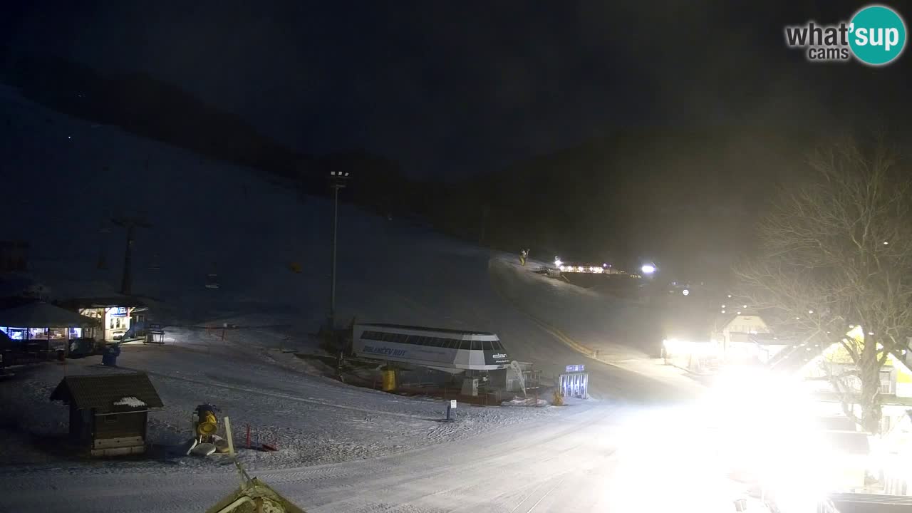 Web kamera Kranjska Gora Skijalište | Proge Mojca in Kekec