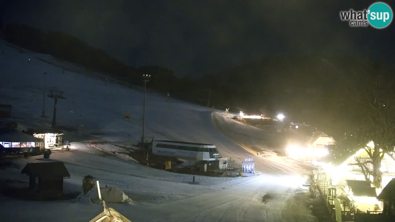 Webcam Kranjska Gora SKI resort | Bech, Kekec, Mojca ski