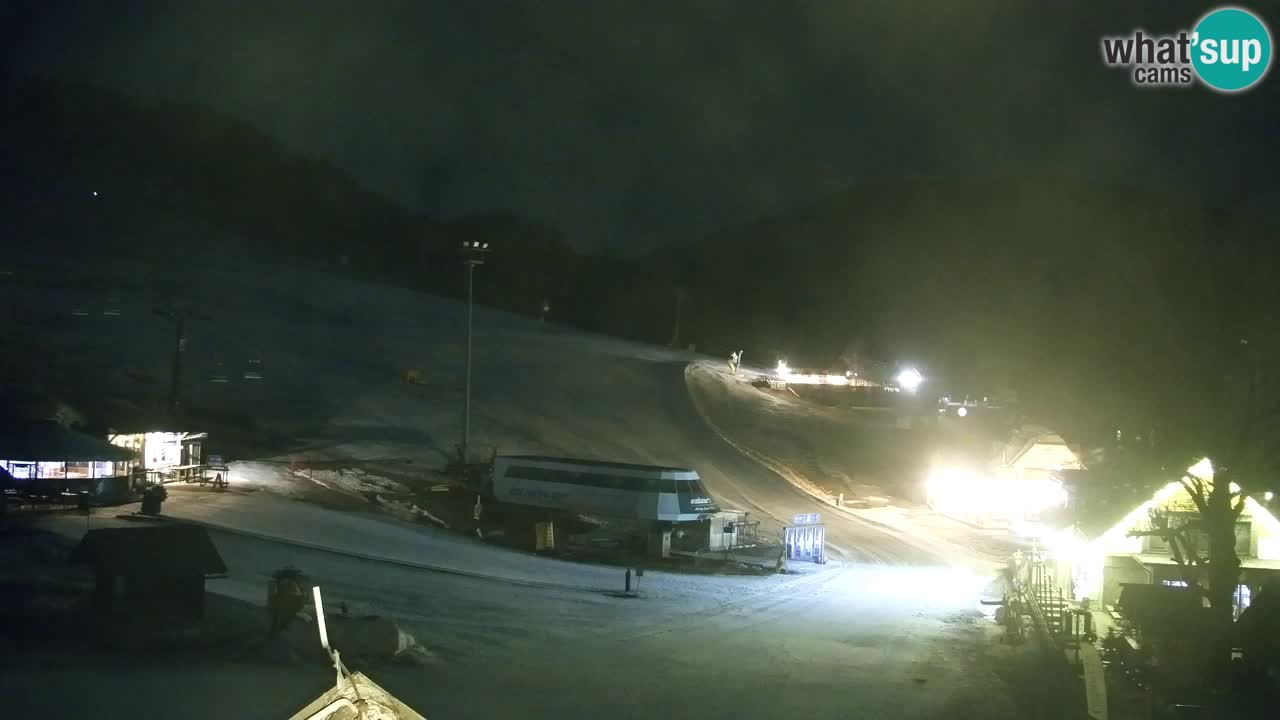 Webcam Kranjska Gora SKI resort | Bech, Kekec, Mojca ski
