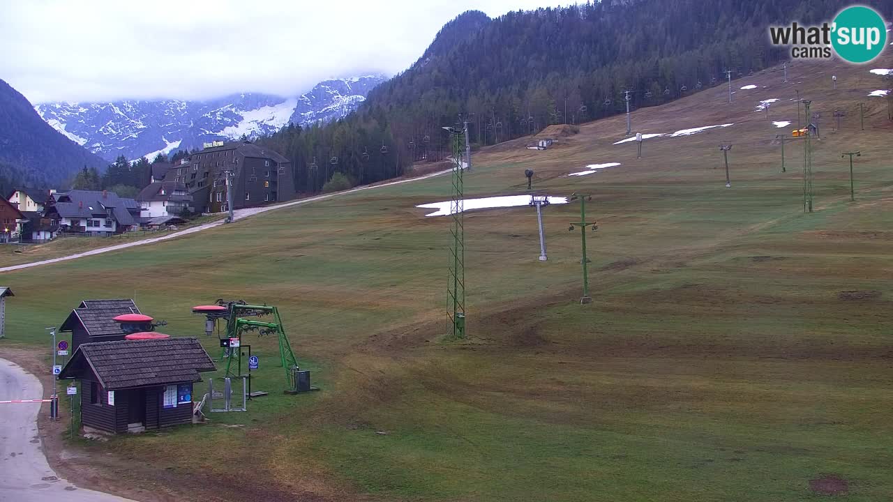 Webcam Kranjska Gora SKI resort | Bech, Kekec, Mojca ski