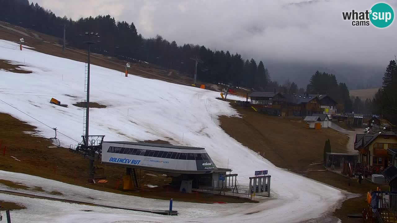 Webcam Kranjska Gora SKI resort | Bech, Kekec, Mojca ski