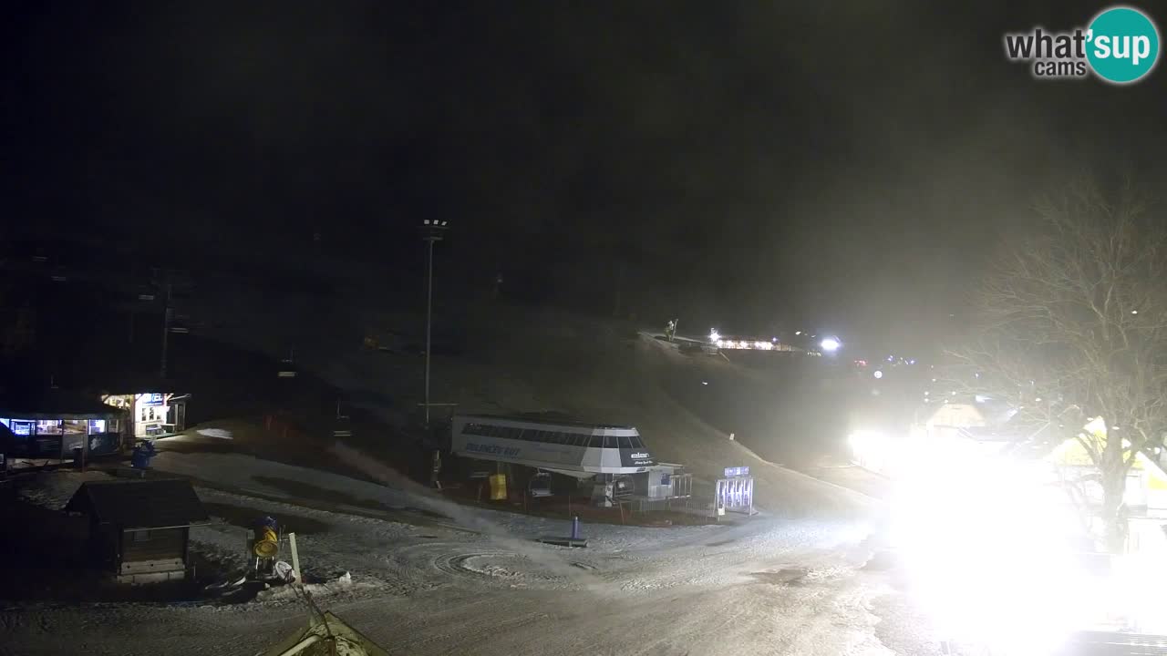 Webcam Kranjska Gora SKI resort | Bech, Kekec, Mojca ski