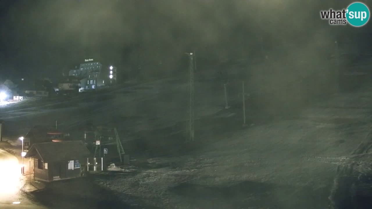 Webcam Kranjska Gora SKI resort | Bech, Kekec, Mojca ski