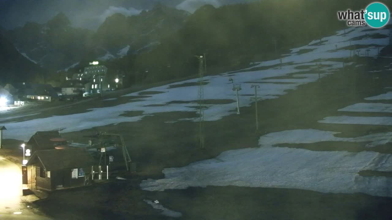 Webcam Kranjska Gora SKI resort | Bech, Kekec, Mojca ski