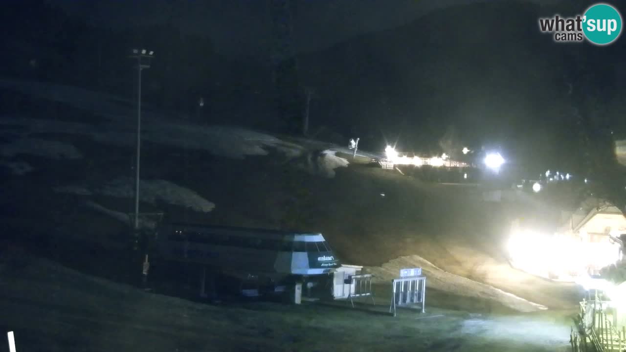 Webcam Kranjska Gora SKI resort | Bech, Kekec, Mojca ski