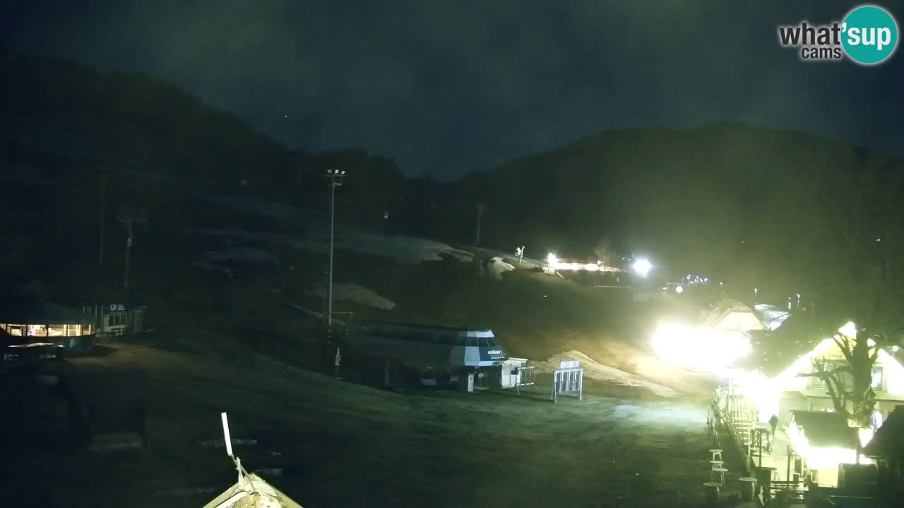 Webcam Kranjska Gora SKI resort | Bech, Kekec, Mojca ski