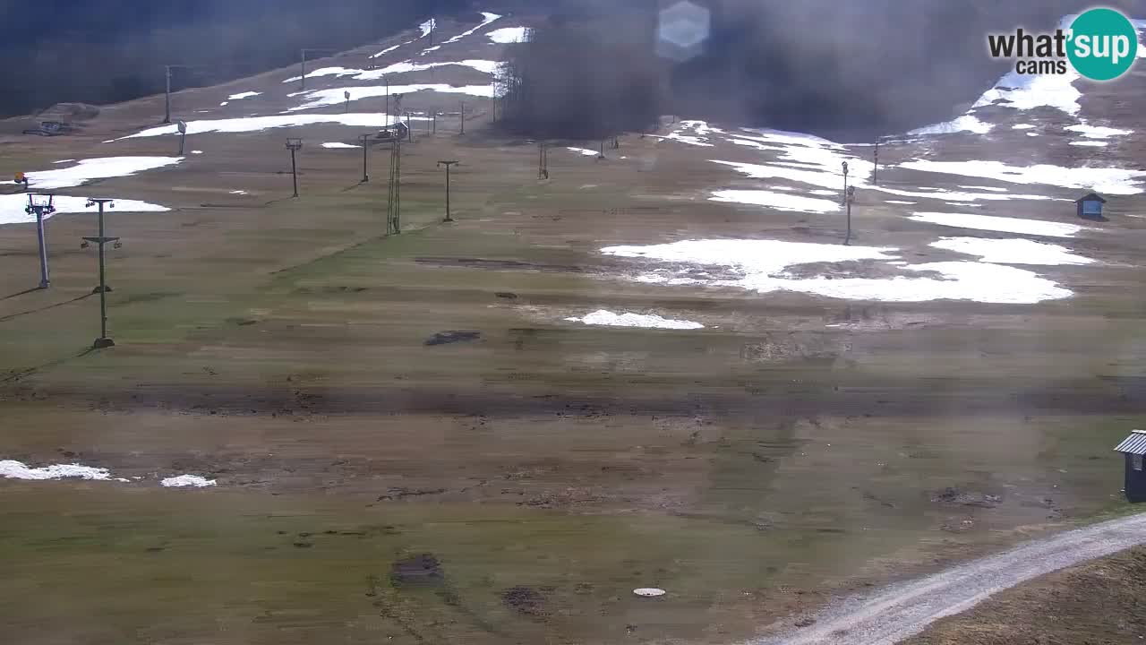 Webcam Kranjska Gora SKI – panoramica Piste centrali