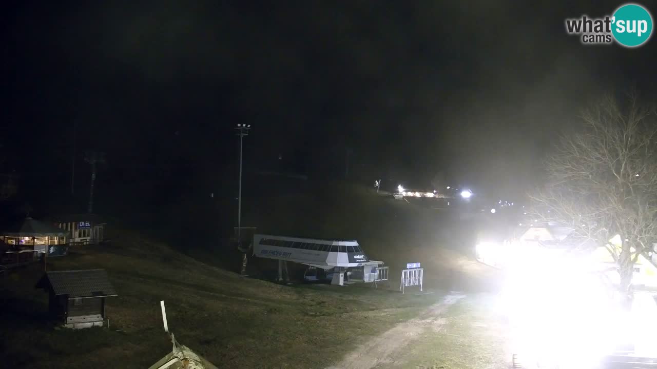 Webcam Kranjska Gora SKI resort | Bech, Kekec, Mojca ski