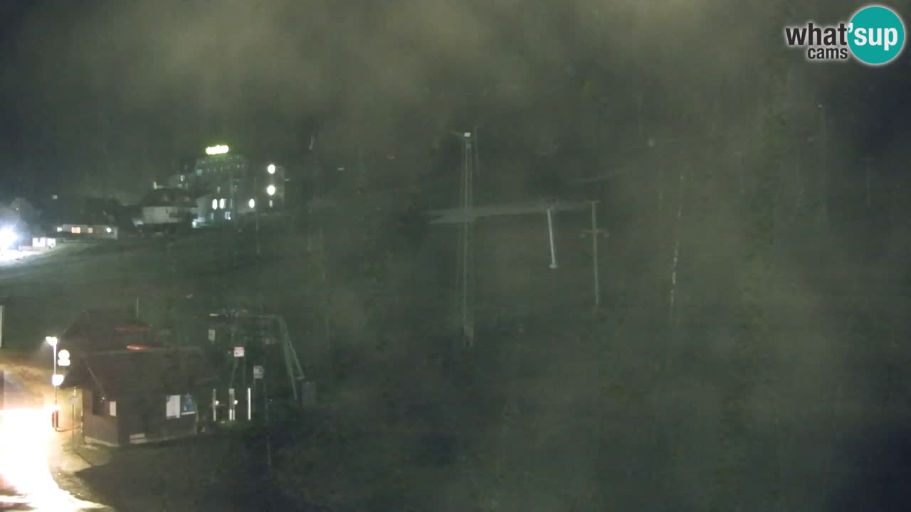 Webcam Kranjska Gora SKI resort | Bech, Kekec, Mojca ski