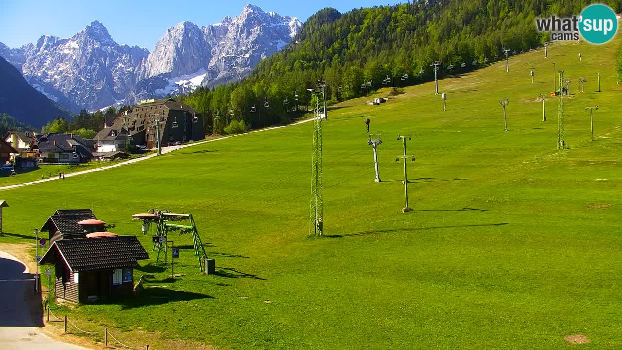 Webcam Kranjska Gora SKI – panoramica Piste centrali