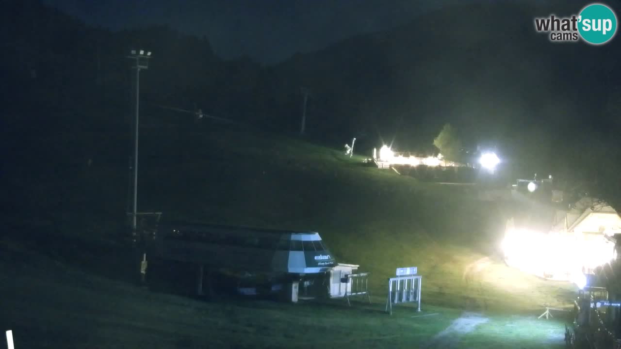 Webcam Kranjska Gora SKI – panoramica Piste centrali