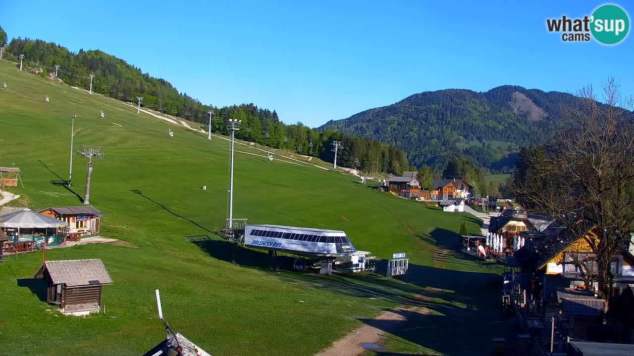 Webcam Kranjska Gora SKI – panoramica Piste centrali
