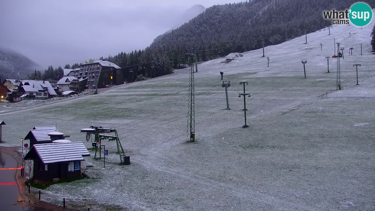 Webcam Station de ski Kranjska Gora – Slovénie