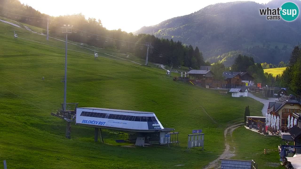 Webcam Kranjska Gora SKI resort | Bech, Kekec, Mojca ski