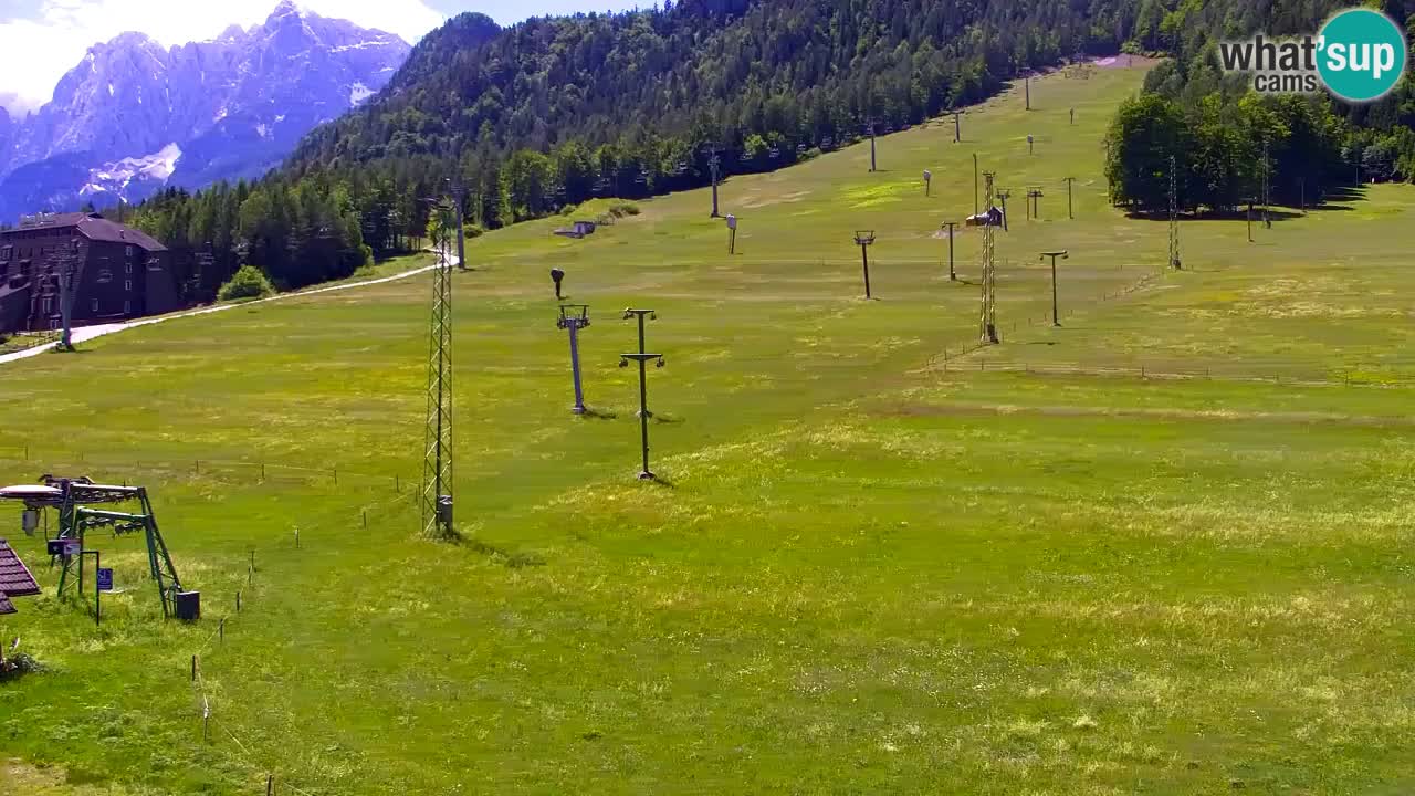 Web kamera Kranjska Gora Skijalište | Proge Mojca in Kekec