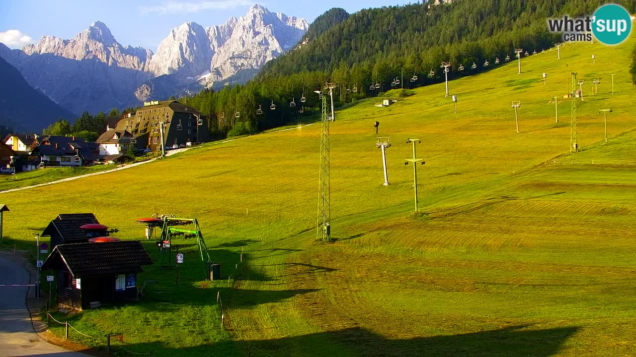 Webcam Kranjska Gora SKI resort | Bech, Kekec, Mojca ski