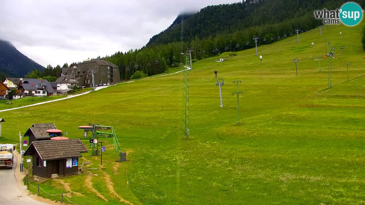 Web kamera Kranjska Gora Skijalište | Proge Mojca in Kekec