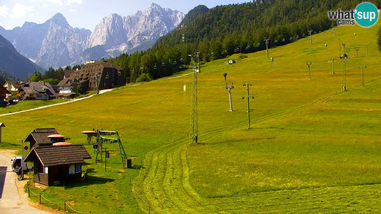 Webcam Kranjska Gora SKI resort | Bech, Kekec, Mojca ski
