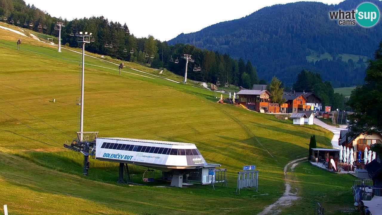 Webcam Kranjska Gora SKI – panoramica Piste centrali
