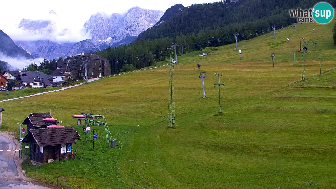 Webcam Kranjska Gora SKI resort | Bech, Kekec, Mojca ski