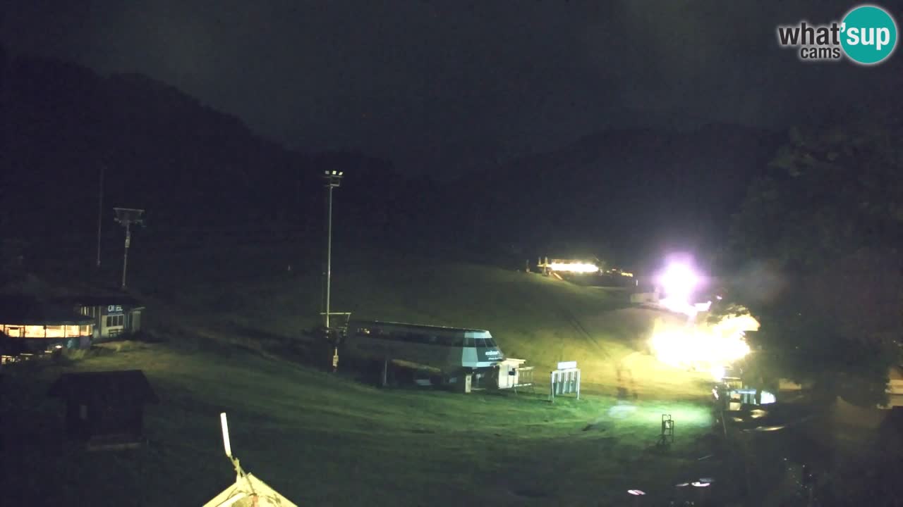 Webcam Kranjska Gora SKI – panoramica Piste centrali