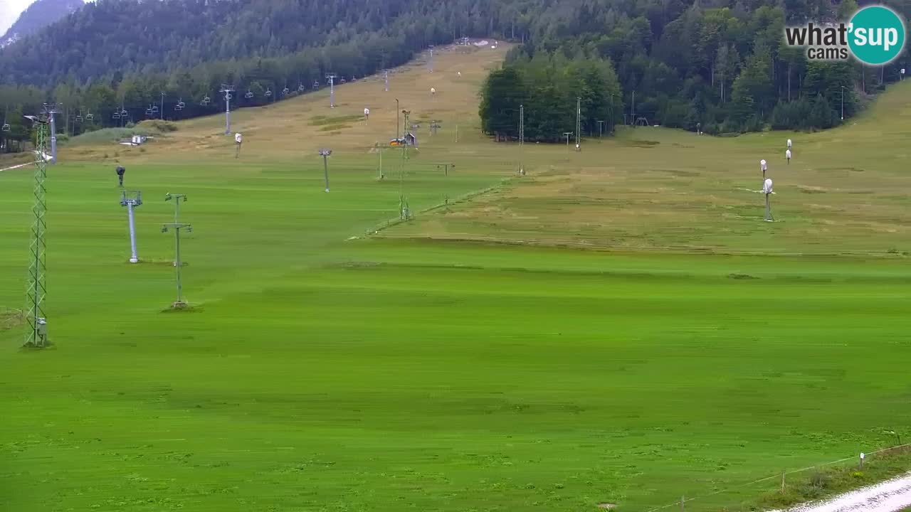 Webcam Kranjska Gora SKI resort | Bech, Kekec, Mojca ski