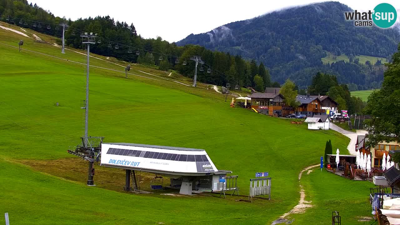 Webcam Kranjska Gora SKI – panoramica Piste centrali