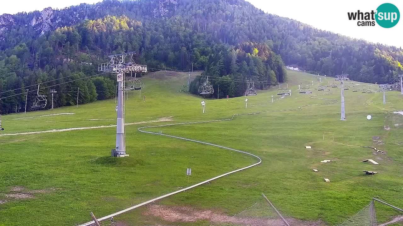 LIVE cam SKI Kranjska Gora – Vitranc – Poletno sankanje Furious Pehta