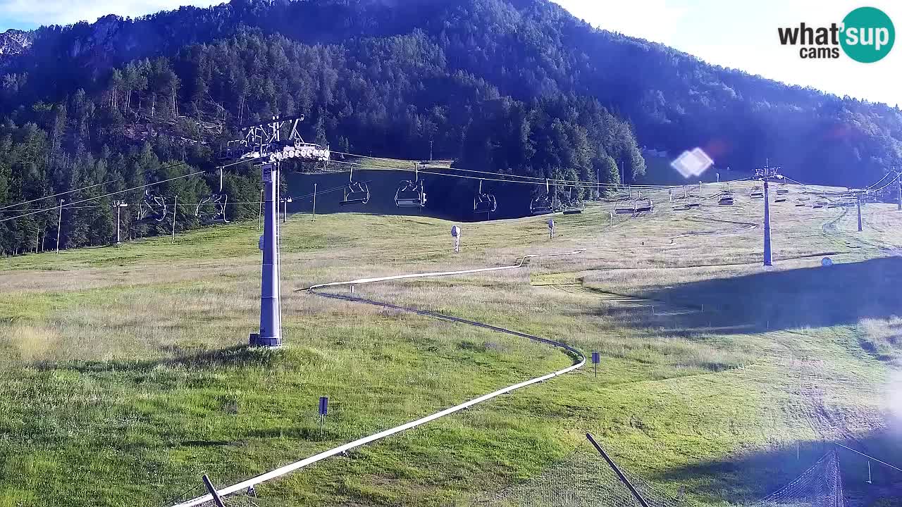 Smučarska proga Vitranc 1 Spletna kamera Kranjska Gora