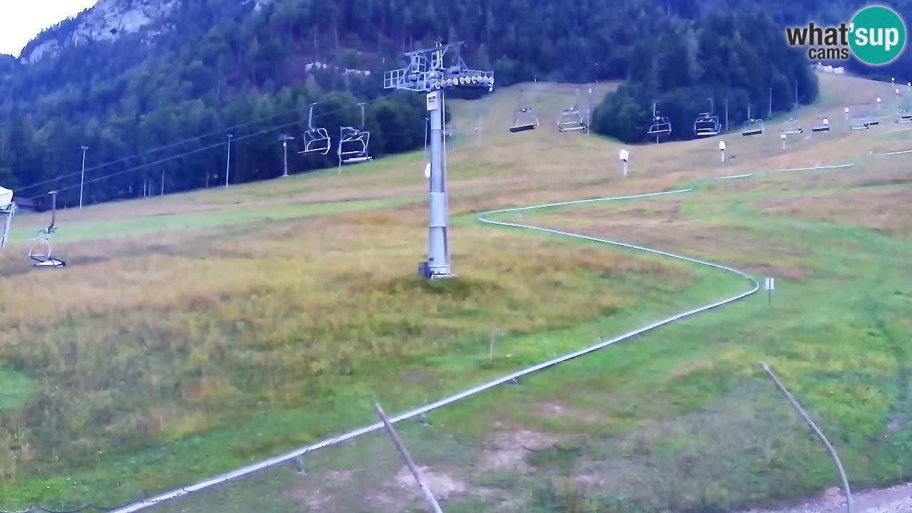 Smučarska proga Vitranc 1 Spletna kamera Kranjska Gora