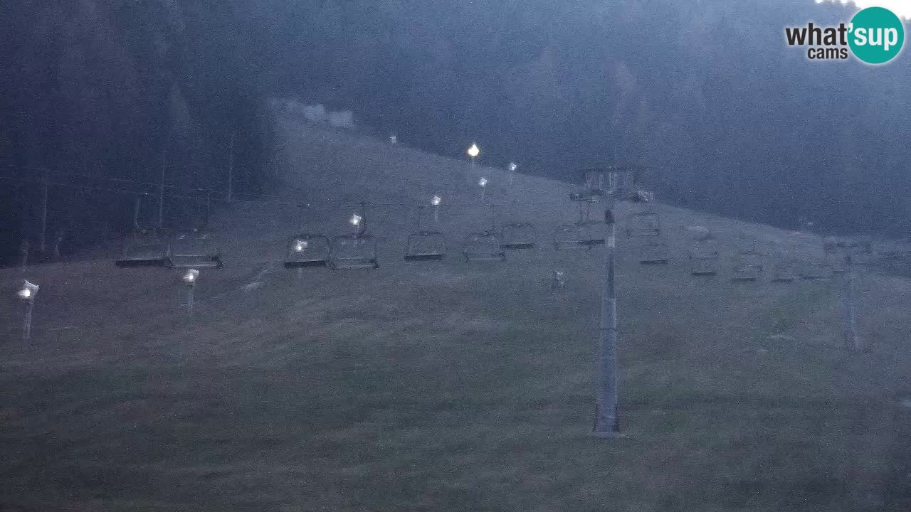 Smučarska proga Vitranc 1 Spletna kamera Kranjska Gora