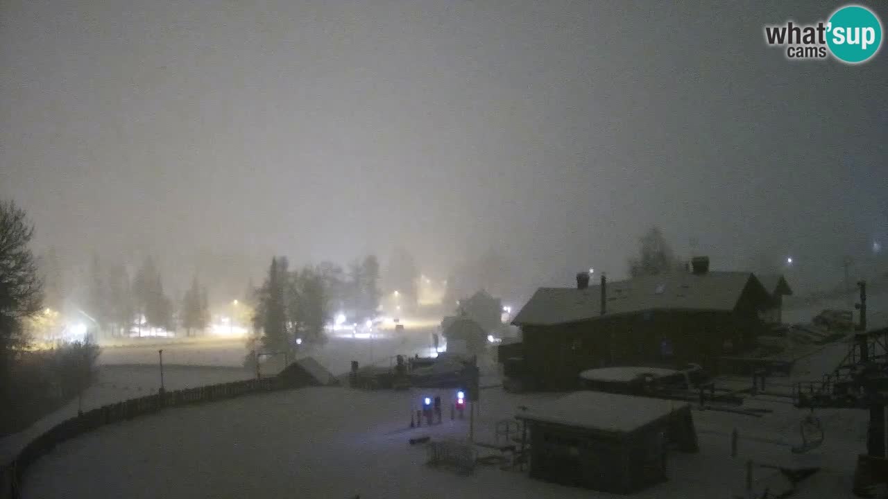 Webcam Kranjska Gora Vitranc | Smučarska proga Vitranc 1