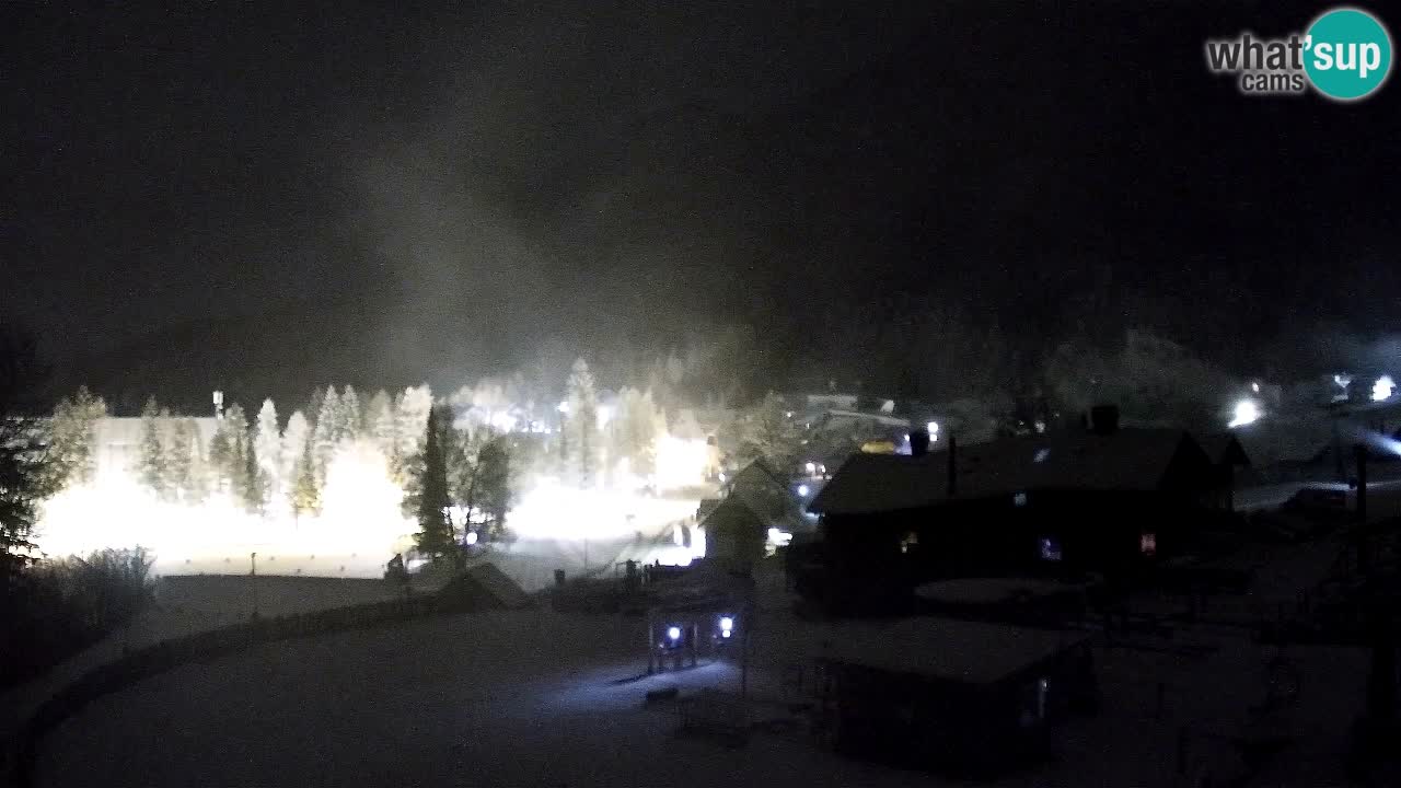 Webcam ski center Kranjska Gora – Vitranc