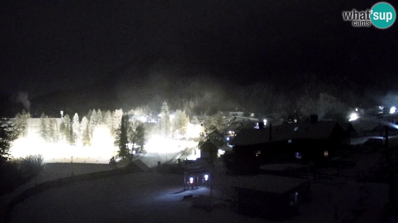 Webcam Kranjska Gora Vitranc | Smučarska proga Vitranc 1