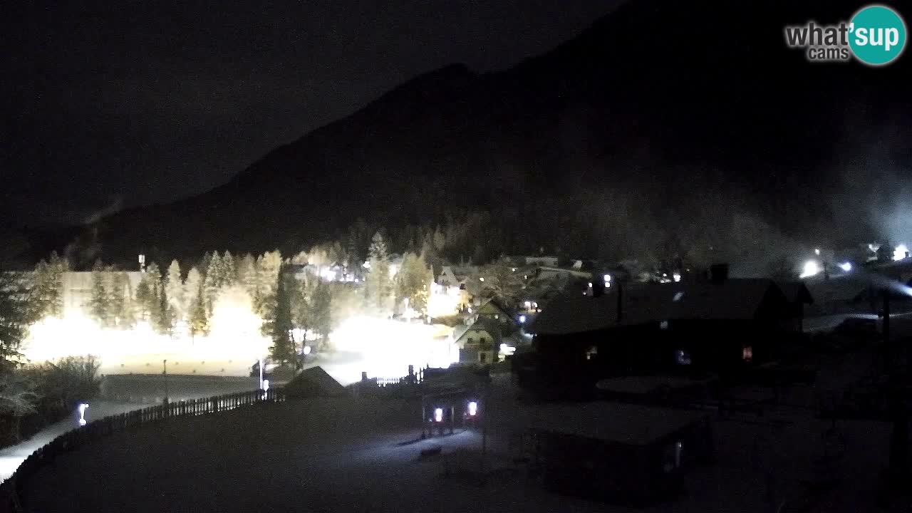 Webcam ski center Kranjska Gora – Vitranc