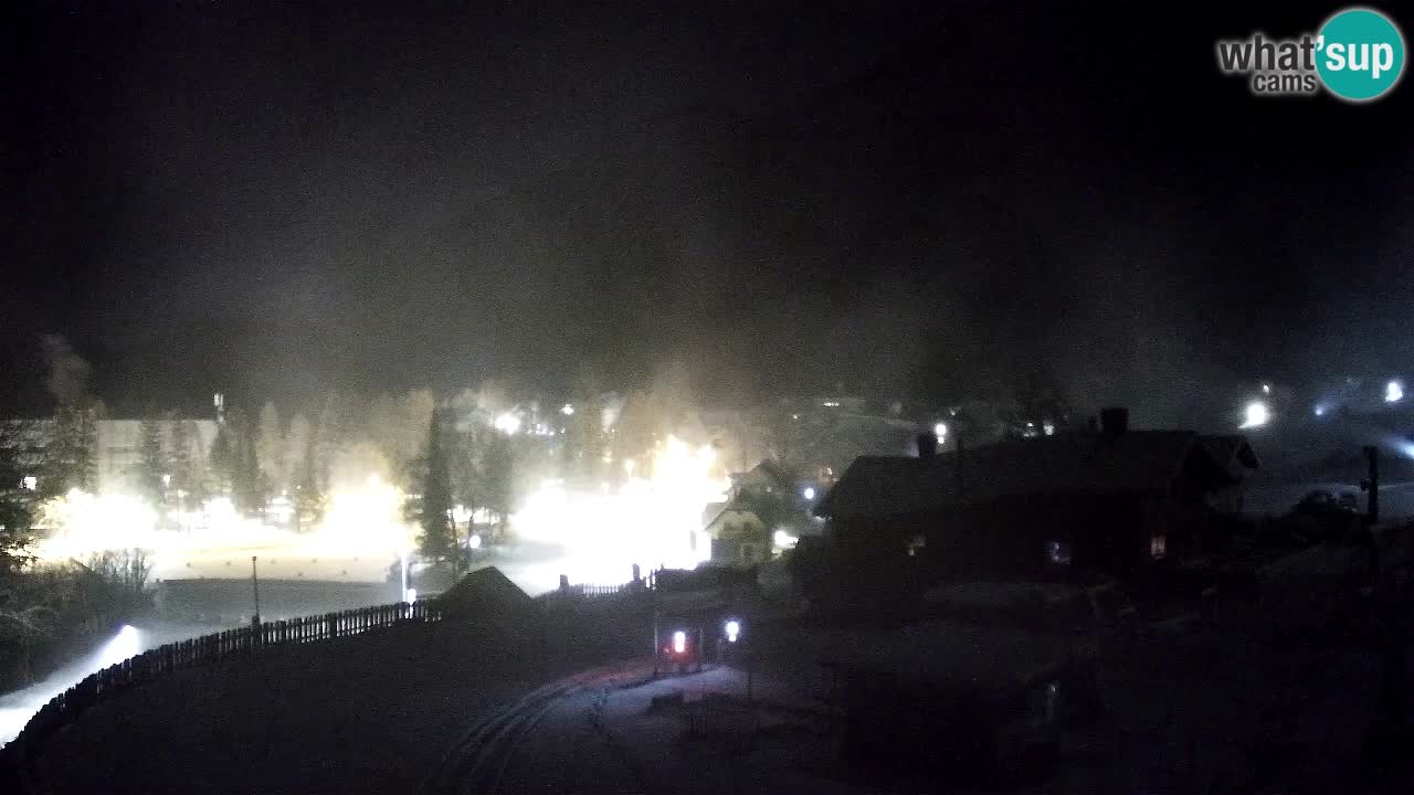 Webcam Kranjska Gora Vitranc | Smučarska proga Vitranc 1