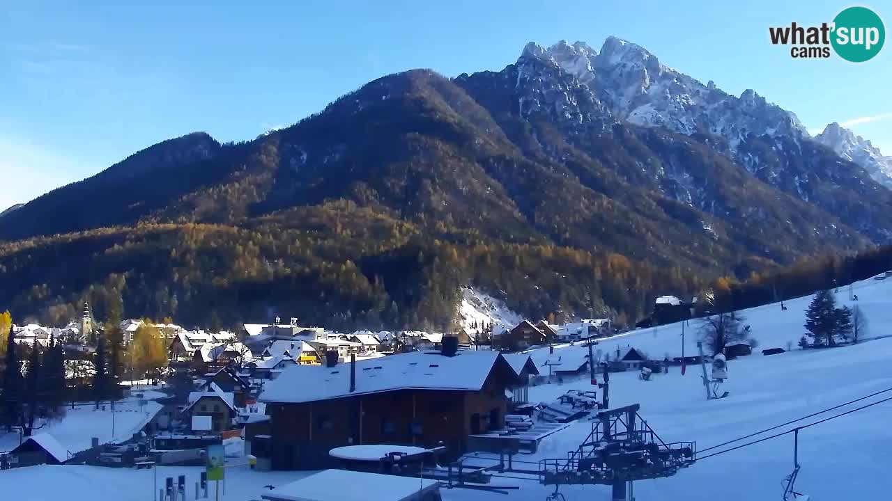 Smučarska proga Vitranc 1 Spletna kamera Kranjska Gora