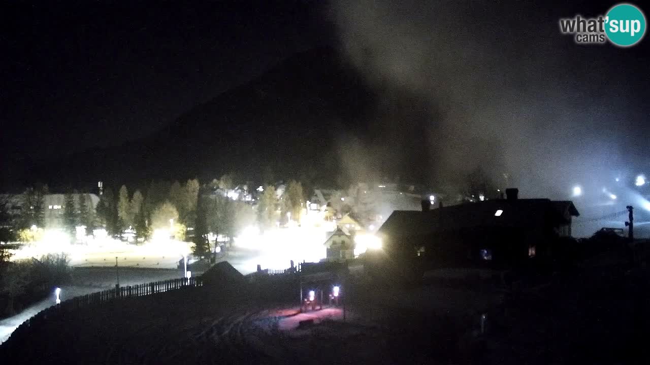 Webcam Kranjska Gora Vitranc | Smučarska proga Vitranc 1