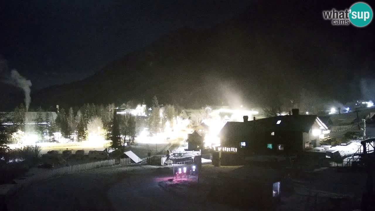 Webcam ski center Kranjska Gora – Vitranc