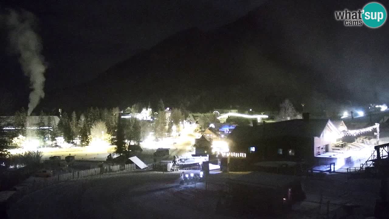 Webcam ski center Kranjska Gora – Vitranc