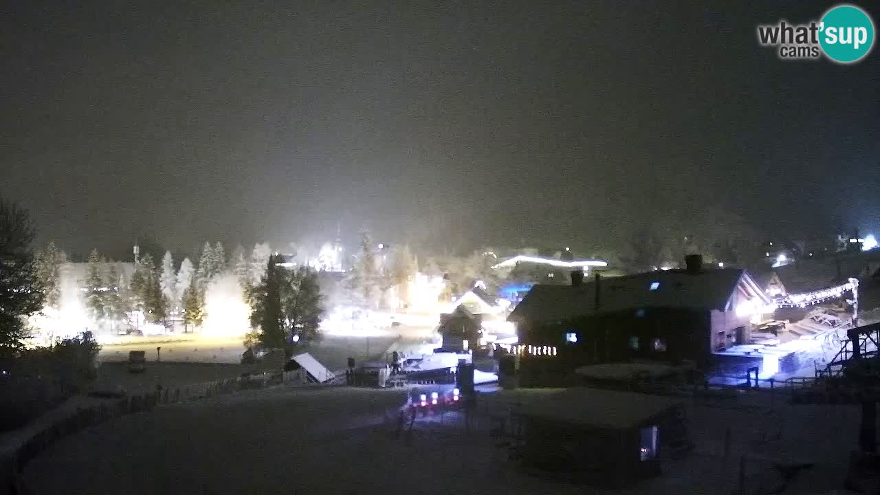 Webcam ski center Kranjska Gora – Vitranc