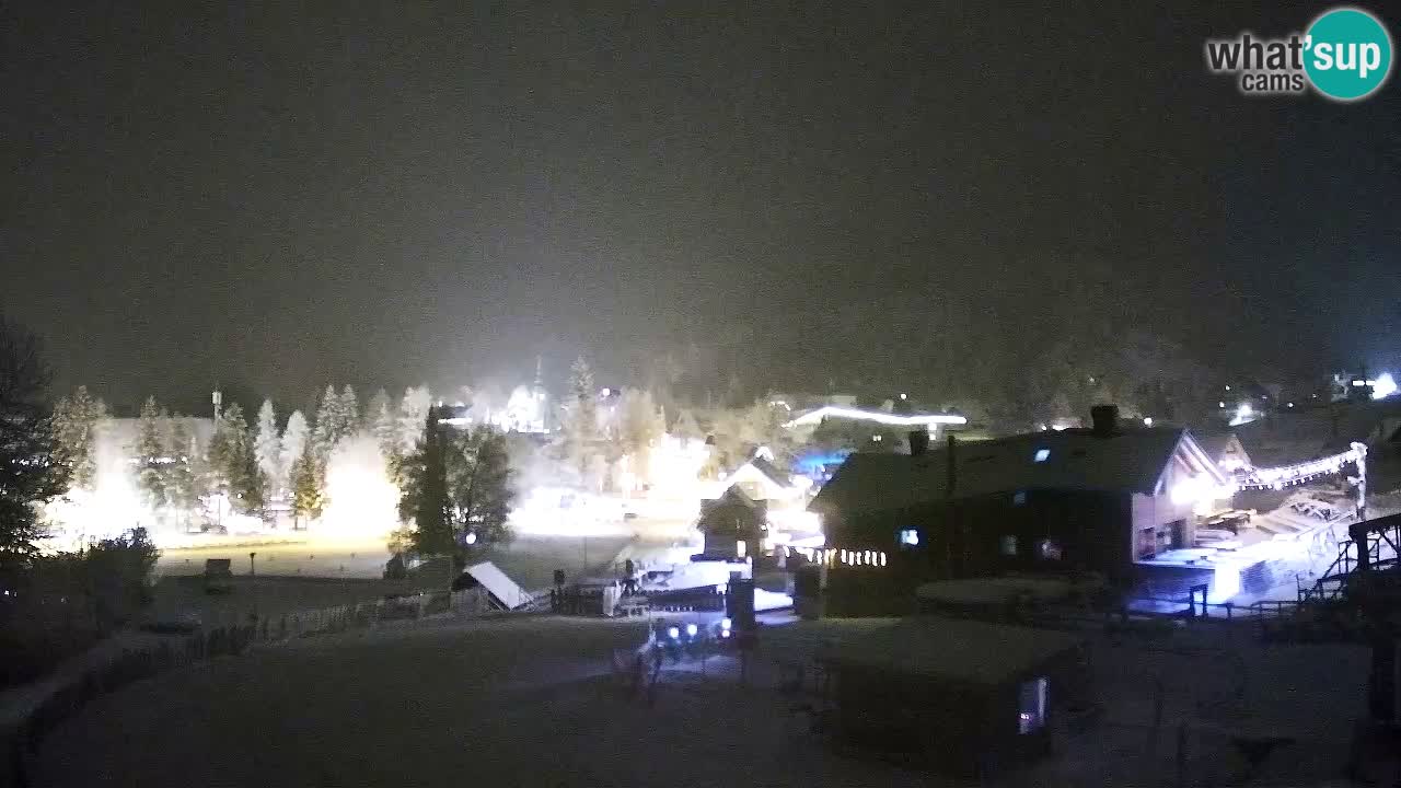 Webcam ski center Kranjska Gora – Vitranc