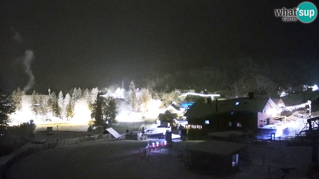 Webcam ski center Kranjska Gora – Vitranc