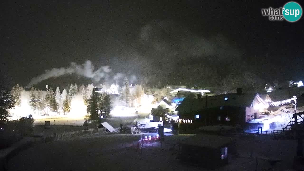 Webcam Kranjska Gora Vitranc | Smučarska proga Vitranc 1